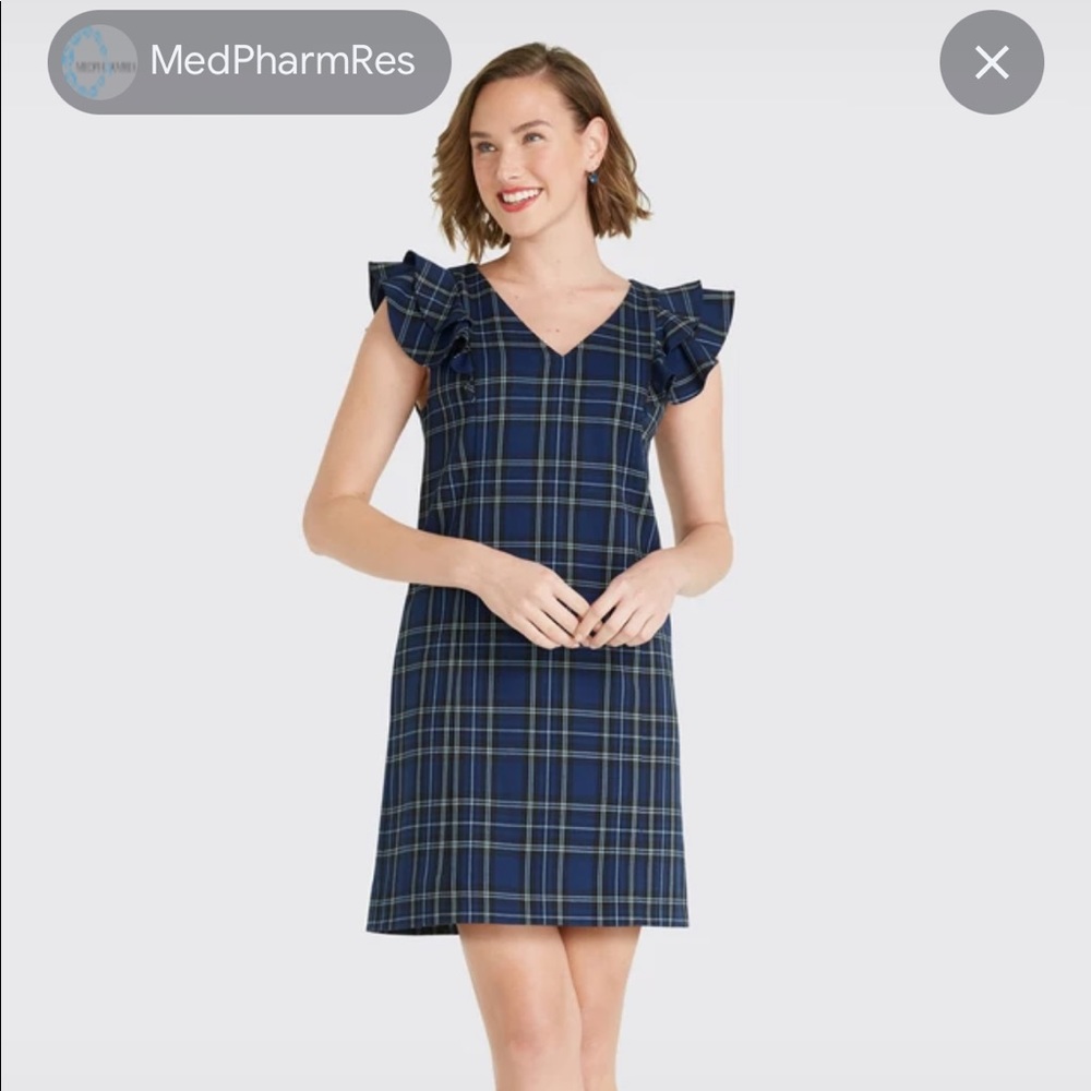 Draper James Plaid Shift Dress